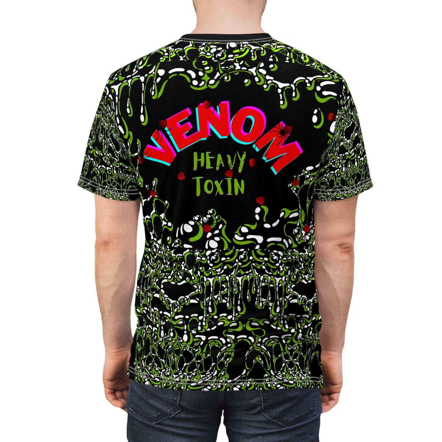 Venom! "Heavy Toxin" All Over Print Unisex Cut & Sew T-Shirt